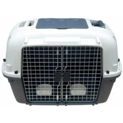 Croci Sac De Transport Avec Double Entrée Et Diviseur Modèle Vagabond Pour Chiens Et Chats