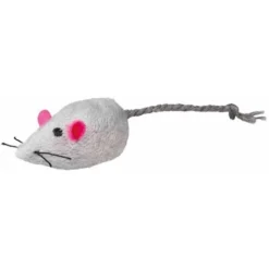 Trixie Souris Avec Cloche, En Peluche, Catnip 5 Cm