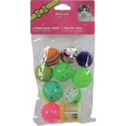 Zolux Jouet Chat 10 Multiforme 4cm -Amis Poils Soldes Boutique 7000089 3