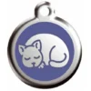 Medaille Chat Red Dingo Chat Bleu