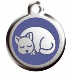 Medaille Chat Red Dingo Chat Bleu