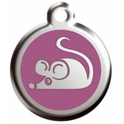 Medaille Chat Red Dingo Souris Violet