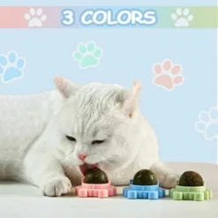 GP 6 Boules D'herbe à Chat, Collations Murales Rotatives à 360 ° Pour Chats, Jouets Comestibles Pour Chats, Catnip Balls, Utilisés Pour Chats Se Nettoient Les Dents Et Attirent Les Chats 8 GP 6 Boules D'herbe à Chat, Collations Murales Rotatives à 360 ° Pour Chats, Jouets Comestibles Pour Chats, Catnip Balls, Utilisés Pour Chats Se Nettoient Les Dents Et Attirent Les Chats -Amis Poils Soldes Boutique 70544204 4