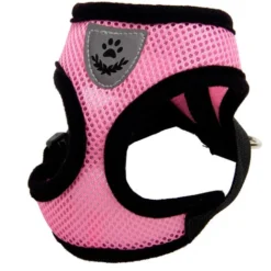 Solde- AGILITY, Harnais Chat Petit Chien Laisse Harnais Chaton Réglable, Harnais Pour Chien Chat Anti-évasion, Harnais En Filet Souple Pour Chiots, Chatons (S, Rose) -Amis Poils Soldes Boutique 70921163 2
