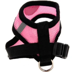Solde- AGILITY, Harnais Chat Petit Chien Laisse Harnais Chaton Réglable, Harnais Pour Chien Chat Anti-évasion, Harnais En Filet Souple Pour Chiots, Chatons (S, Rose) -Amis Poils Soldes Boutique 70921163 3