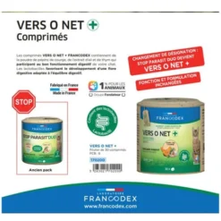Repoussez Les Parasites 30 Comprimés Pour Chat - Francodex 5 Repoussez Les Parasites 30 Comprimés Pour Chat - Francodex -Amis Poils Soldes Boutique 71996716 3