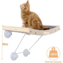 Hamac Chat Fenetre Perchoir De Fenêtre Lit Pour Chat Facile -Amis Poils Soldes Boutique 73257268 3