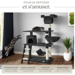 - Griffoir, Grattoir Geant, Cadre D´escalade Pour Chat -Amis Poils Soldes Boutique 7560293 5