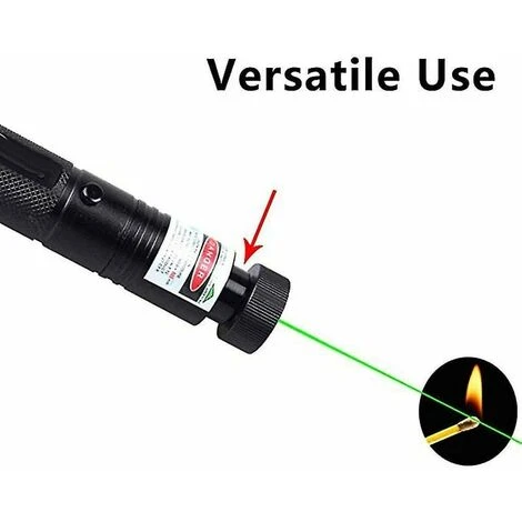 Pointeurs Laser 10000m 532nm Pointeur Laser Vert Visée Laser Mise Au Point Réglable Haute Puissance 303 Pas De Chargeur Pas De Batterie 2 Pointeurs Laser 10000m 532nm Pointeur Laser Vert Visée Laser Mise Au Point Réglable Haute Puissance 303 Pas De Chargeur Pas De Batterie – Image 2