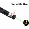 Pointeurs Laser Pointeur Laser Vert 10000m 532nm Pointeur Laser à Mise Au Point Réglable Haute Puissance Laser 303 Avec Batterie 18650