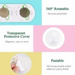 Jouets à L'herbe à Chat, Balles D'herbe à Chat Comestibles, Herbe à Chat Sûre Et Saine, Famille De Chats Chassant Les Jouets, Nettoyant Les Dents, Protégeant L'estomac -Amis Poils Soldes Boutique 78849160 3