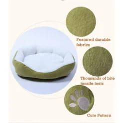 ZXPASRA Coussin Chaud En Peluche Pour Lit De Chenil Pour Animaux De Compagnie Pour Chiots Chats Pet Supplies Lit Pour Petit Chien (couleur :gris, Taille : 50 X 40 Cm) -Amis Poils Soldes Boutique 80857006 5