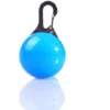 1 Pièce Chien LED Pendentif Lumineux Chic LED Flash Safe LED Clip Collier Safe Dog Cat Night Light Flash Collier Animal De Compagnie 8 Couleurs (bleu)