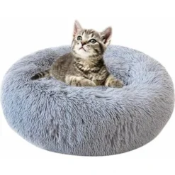 Niche Pour Chiens Et Chats 60 Cm Gris Clair
