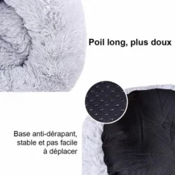 Niche Pour Chiens Et Chats 60 Cm Gris Clair -Amis Poils Soldes Boutique 81384756 3