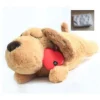 Jouets Pour Chiots Avec Battement De Coeur Chien Comportement Calme Jouet D'entraînement Animal Endormi Compagnon En Peluche