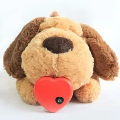 Jouets Pour Chiots Avec Battement De Coeur Chien Comportement Calme Jouet D'entraînement Animal Endormi Compagnon En Peluche -Amis Poils Soldes Boutique 81387205 3