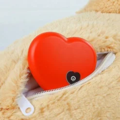 Jouets Pour Chiots Avec Battement De Coeur Chien Comportement Calme Jouet D'entraînement Animal Endormi Compagnon En Peluche -Amis Poils Soldes Boutique 81387205 4