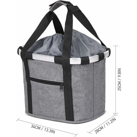 Panier De Vélo Pliant Petit Sac De Transport Pour Chien De Chat Panier De Guidon Panier De Vélo Pliable Pour Animaux 7 Couleurs 34 28 25cm 3 Panier De Vélo Pliant Petit Sac De Transport Pour Chien De Chat Panier De Guidon Panier De Vélo Pliable Pour Animaux 7 Couleurs 34 28 25cm – Image 3