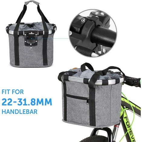 Panier De Vélo Pliant Petit Sac De Transport Pour Chien De Chat Panier De Guidon Panier De Vélo Pliable Pour Animaux 7 Couleurs 34 28 25cm 4 Panier De Vélo Pliant Petit Sac De Transport Pour Chien De Chat Panier De Guidon Panier De Vélo Pliable Pour Animaux 7 Couleurs 34 28 25cm – Image 4