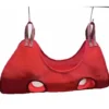 Chien Toilettage Hamac Harnais Toilettage Pince à Ongles Coupe Bain Sac De Retenue (S) Rouge