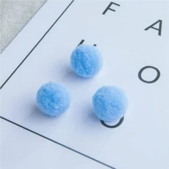 30 PCS Chat Boules Colorées 3 CM Balle Élastique Chat Jouet Interactif Chat Jouet Coloré Chat En Peluche Balle Jouet Doux Chaton Bobble Balle En Peluche Pour Chat Chaton Chien -Amis Poils Soldes Boutique 85658345 5