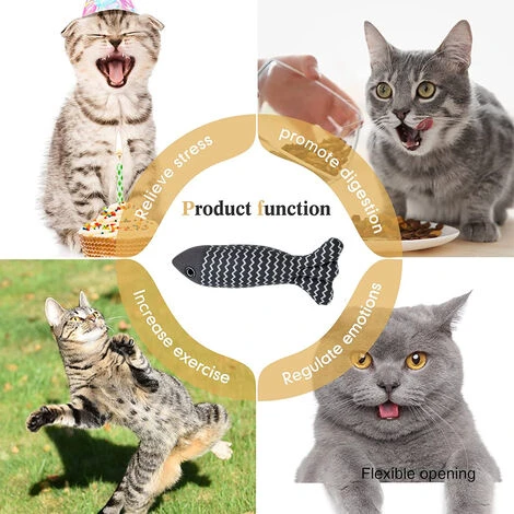 Chaton Coup De Pied Chat Coup De Pied Jouet Chat Jouet à Mâcher Jouet De Dentition Chaton Interactif Chat Herbe à Chat Jouet 5 Chaton Coup De Pied Chat Coup De Pied Jouet Chat Jouet à Mâcher Jouet De Dentition Chaton Interactif Chat Herbe à Chat Jouet – Image 5