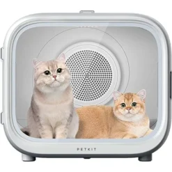 PETKIT AIRSALON Max SÚche-Cheveux Automatique Pour Chat, Séchoir Automatique Pour Animaux De Compagnie Pour Chats Et Petits Chiens, 60L Grande Capacité, ContrÎle Intelligent De La Température APP