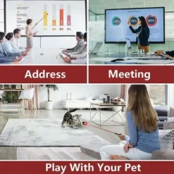 2.4ghz Wireless Presenter Pointer Laser Pointer Presentation Powerpoint Remote Control With Usb Receiver -Amis Poils Soldes Boutique 87530111 4