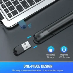 2.4ghz Wireless Presenter Pointer Laser Pointer Presentation Powerpoint Remote Control With Usb Receiver -Amis Poils Soldes Boutique 87530111 5