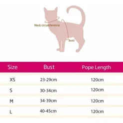 DHKLFA Harnais Chat, Harnais Chaton, Harnais Pour Chaton Harnais Pour Chat Et Laisse Pour Chat Réglable Harnais Laisse Gilet Respirant Gilet Pour Animal Domestique Chaton (XS, Rouge 2) -Amis Poils Soldes Boutique 87800585 5