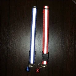 DHKLFA 6X Collier Chats Anti Étranglement Chatons Chiots Réglable Réfléchissant Avec Clochette Et Boucle De Sécurité, Convient à La Plupart Des Chats Domestiques, 6 Pièces -Amis Poils Soldes Boutique 87800636 2