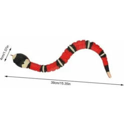 DHKLFA Jouet Chat Interactif, Jouet Pour Chat Rechargeable, Smart Sensing Toys De Chat, Électroniques Automatique Jeu De Chat De Serpent Électronique Automatique USB Toys Chaton Pour Animaux De Compag -Amis Poils Soldes Boutique 87908233 3