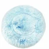 Lune-Lit Pour Chat, Coussin Moelleux, Doux Lavable Pour Chiens Chats (dégradé Bleu, 40 Cm),