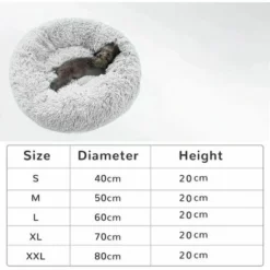 Lune-Lit Pour Chat, Coussin Moelleux, Doux Lavable Pour Chiens Chats (dégradé Bleu, 40 Cm), -Amis Poils Soldes Boutique 87930735 5