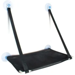 Hamac Chat, Accroché à La Fenêtre, 463340cm, Noir 9 Hamac Chat, Accroché à La Fenêtre, 463340cm, Noir -Amis Poils Soldes Boutique 88212736 5