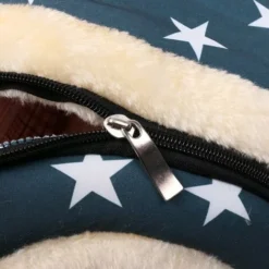 Nid D'animal De Compagnie Et Canapé-lit, Maison De Chat De Chien Pliable Antidérapante Et Hiver Doux Matelas Confortable 4 Style 3 Taille (S, Bleu) -Amis Poils Soldes Boutique 88334750 5