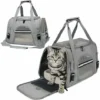 Sac De Transport Pour Chat Cage Pour Chien Pliable Et Respirante Avec Bandoulière Réglable Sac De Transport Pour Chien Pour Chats Chatons Petits Chiens Lapins Animaux De Compagnie MOON