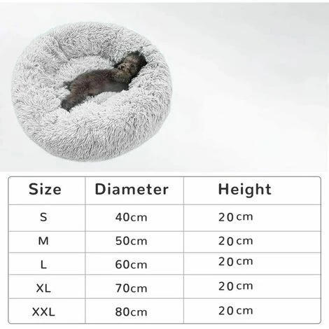 Lit Pour Chat, Coussin Moelleux, Doux Lavable Pour Chats Chiens (marron Clair, 40 Cm) 5 Lit Pour Chat, Coussin Moelleux, Doux Lavable Pour Chats Chiens (marron Clair, 40 Cm) – Image 5