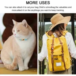 Protection En Silicone Animaux Compatible Avec AirTag, Housse Anti-Rayures Coque AirTag Pour GPS Animaux De Compagnie Collier Pour Chien De Chat Enfants Sacs âgés -Amis Poils Soldes Boutique 88803632 4