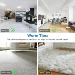 Jouets Pour Chats Pour Chats D'intérieur, Balle Interactive Pour Chat Avec Lumière LED Jouets Pour Chats -Amis Poils Soldes Boutique 88835804 4