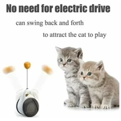 Jouet Interactif Pour Chat - Balanoire équilibrée - Balle Rotative à 360 Degrés - Avec Herbe à Chat - Stimule L'instinct De Chasse Attrayant - Jouet D'entranement Pour Chat 8 Jouet Interactif Pour Chat - Balanoire équilibrée - Balle Rotative à 360 Degrés - Avec Herbe à Chat - Stimule L'instinct De Chasse Attrayant - Jouet D'entranement Pour Chat -Amis Poils Soldes Boutique 89257143 4
