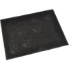 Tapis Antiderapant Litiere Ou Repas 30 X 40 Cm Noir