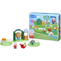 Hasbro Peppa Pig, Coffret Peppa Va Au Zoo, 2 figurines De 7,5 Cm Et 6 accessoires Thématiques, Jouet Préscolaire Pour Enfants, Des 3…