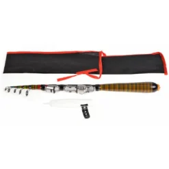 Canne à Pêche Télescopique En Fibre De Carbone 1,2 M 3,94 Pieds -Amis Poils Soldes Boutique 90998764 4