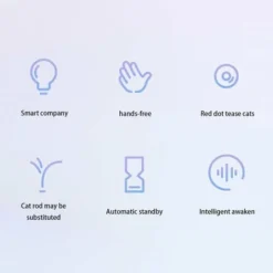 Jouet Laser Pour Chat Activé Par Le Mouvement Rechargeable Automatique Pour Chatons/chiens D'intérieur/ CCHcX3HCn -Amis Poils Soldes Boutique 91099133 4