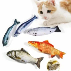 Peluche Poisson Chat Menthe 20cm De Long, Poisson-chat Cheval X0I9W9993 -Amis Poils Soldes Boutique 91546225 4
