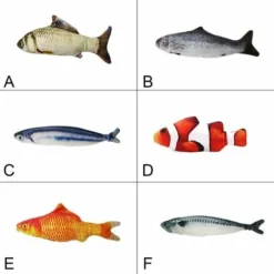 Peluche Poisson Chat Menthe 20cm De Long, Poisson-chat Cheval X0I9W9993 -Amis Poils Soldes Boutique 91546225 5