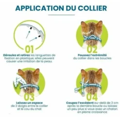 EHSxGh Chat – Collier Anti-Puces Et Anti-Tiques Pour Chats – 2 Colliers, -Amis Poils Soldes Boutique 91760911 5