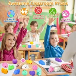 30 Pièces Mini Squishy Enfants Party Favors Animaux Squishies Soulagement Du Stress Jouets Chat Panda Licorne Squishy Squeeze Jouets -Amis Poils Soldes Boutique 91852759 5